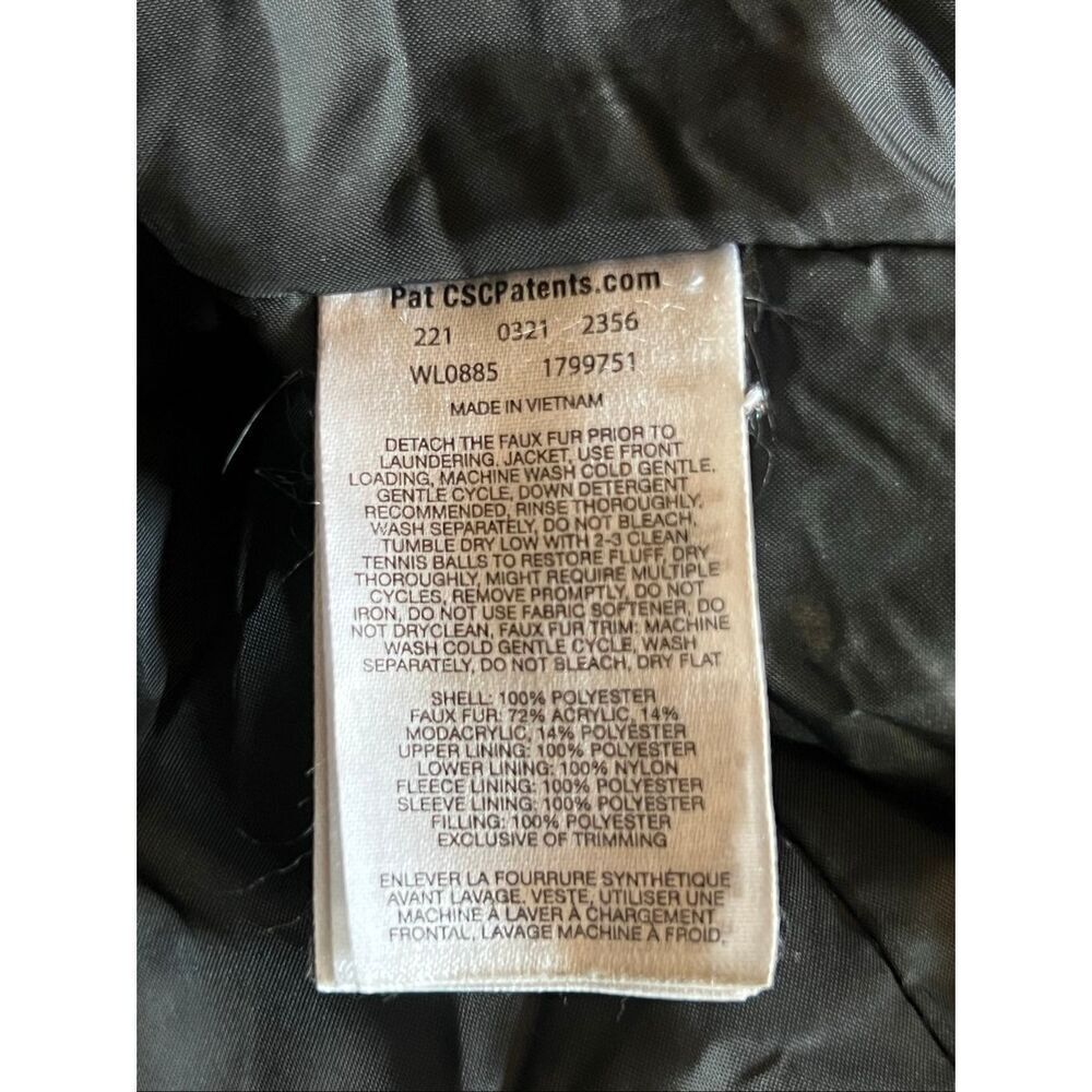 Columbia Woman's S Suttle Mountain Long Insulated Jacket Olive Green Omni-Heat - Picture 6 of 11